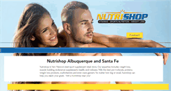 Desktop Screenshot of nutrishopnm.com